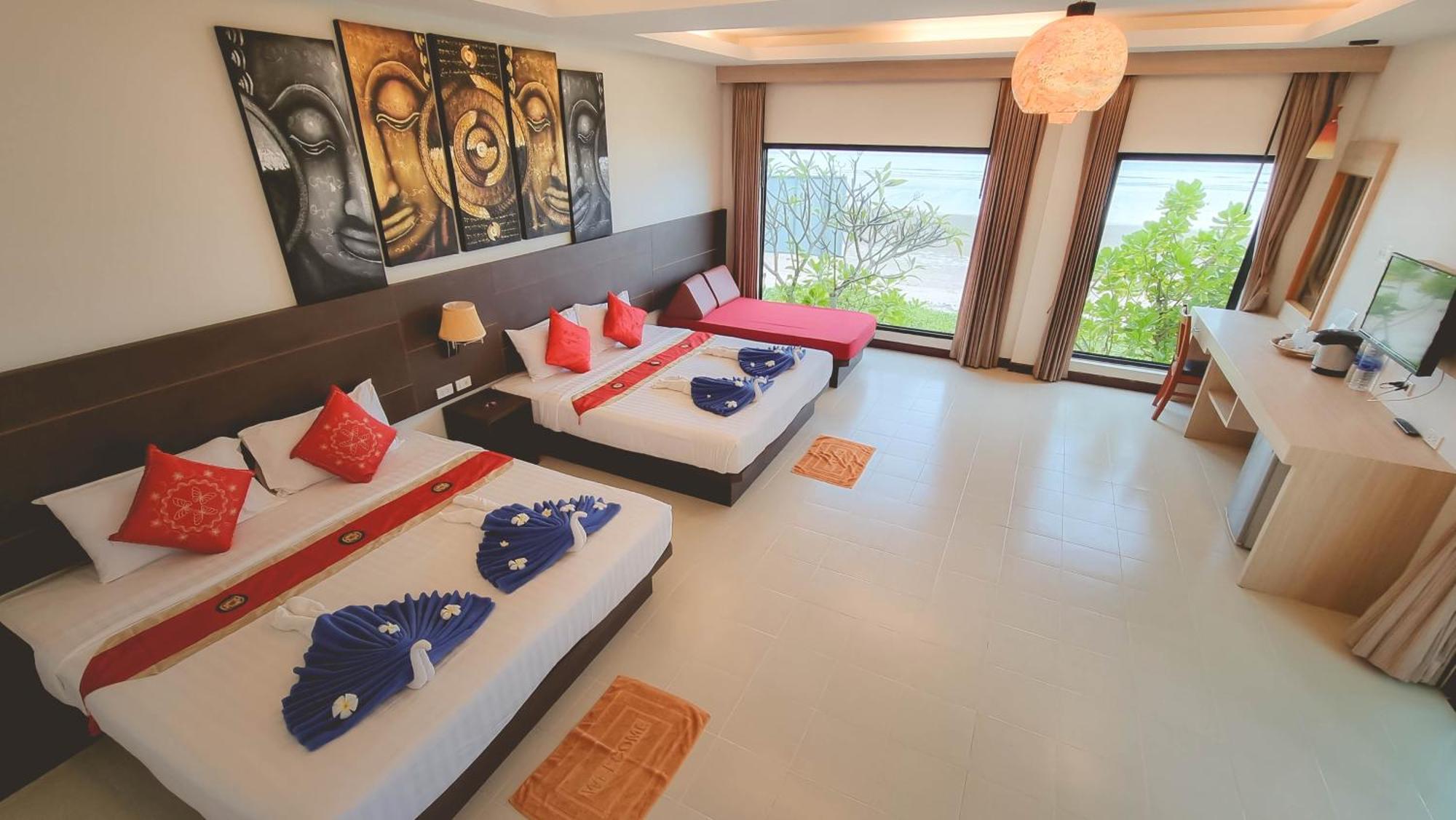 קו לנטה Golden Bay Cottage - Sha Extra Plus חדר תמונה