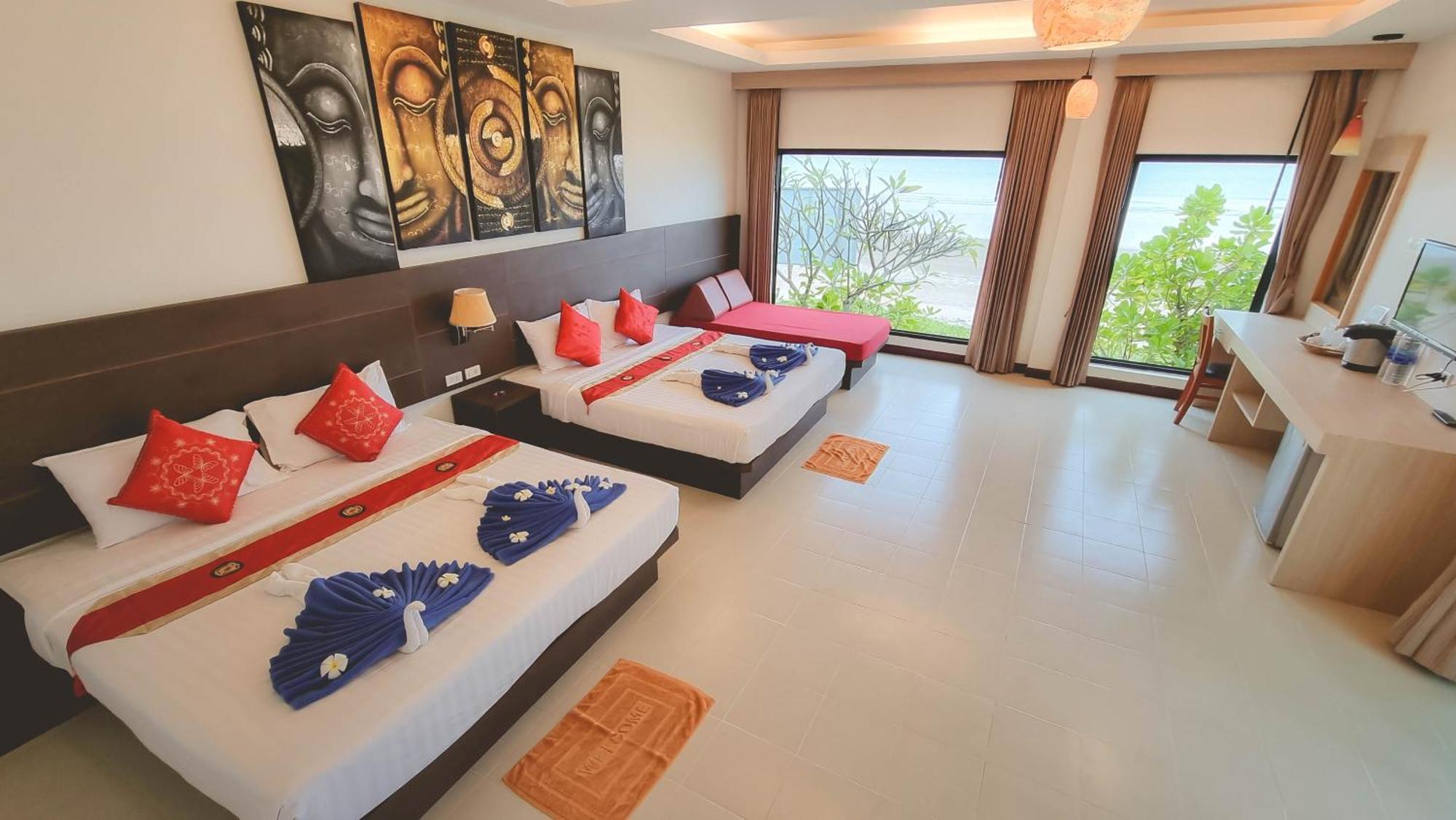 קו לנטה Golden Bay Cottage - Sha Extra Plus חדר תמונה